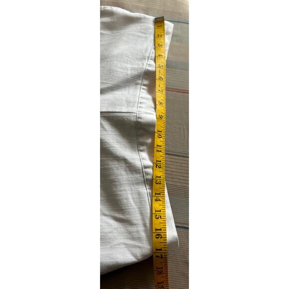 New Alfred Dunner capri pants white size 16P cropped tassel - Picture 8 of 11